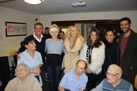 Corrie Stars Drop Into Lever Edge Care Home